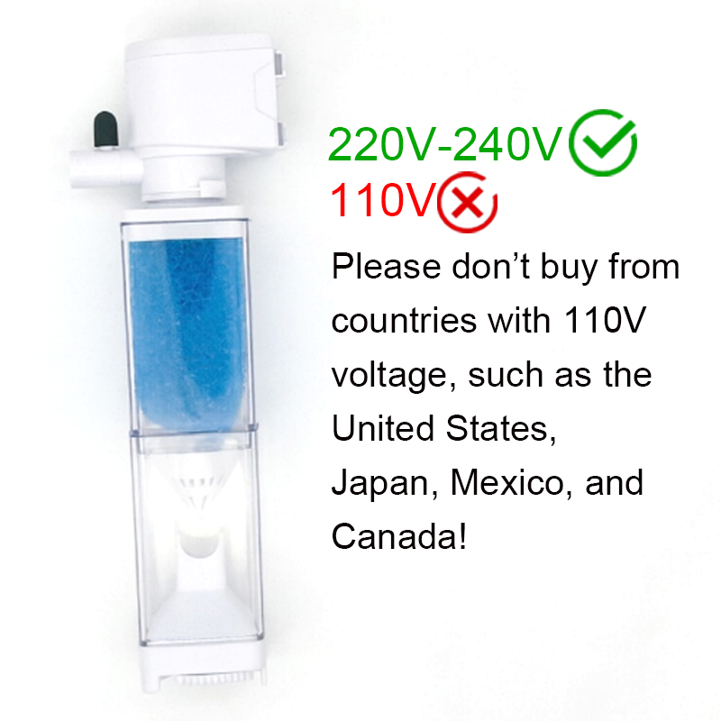 Marine Aquarium Wave Maker - Aquarium Filter Pump Fish Tank Submersible