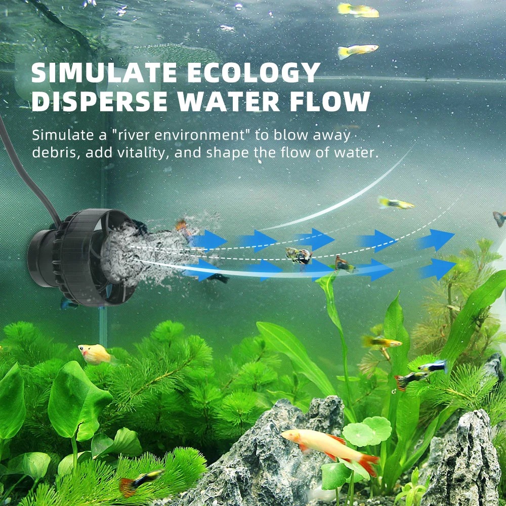Jebao Jecod SLW Series SINE Co - Marine Aquarium Wave Maker recension och pris