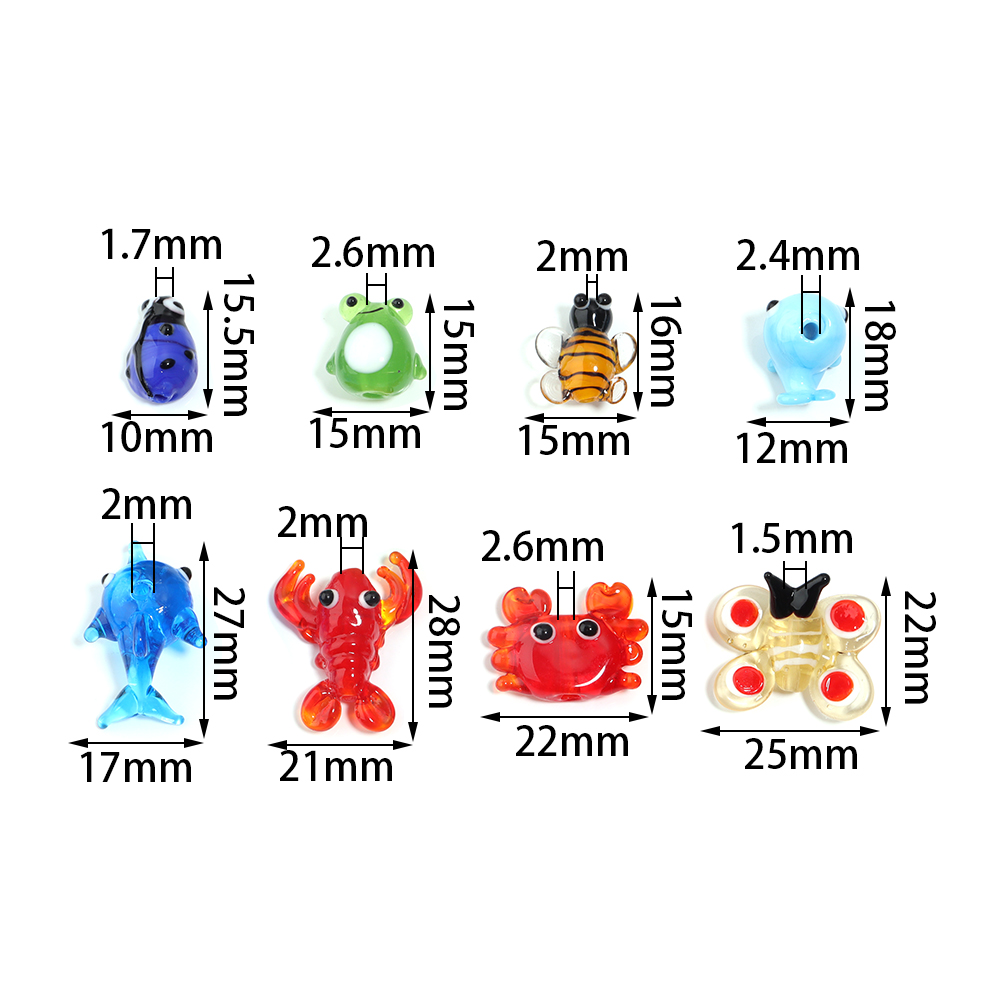 2Pcs Glass Pendant Marine Anim - Aquarium And Marine recension och pris