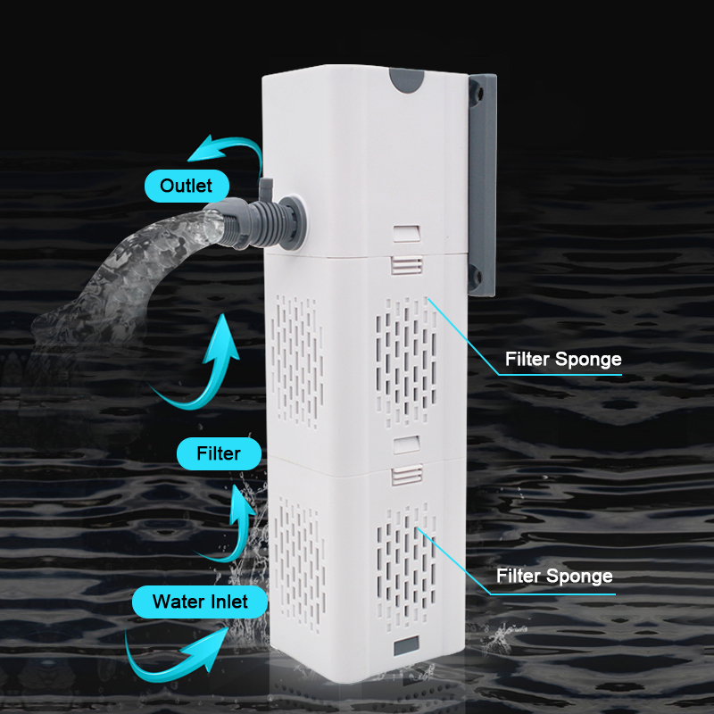 Aquarium Filter Pump Fish Tank - Marine Aquarium Wave Maker recension och pris