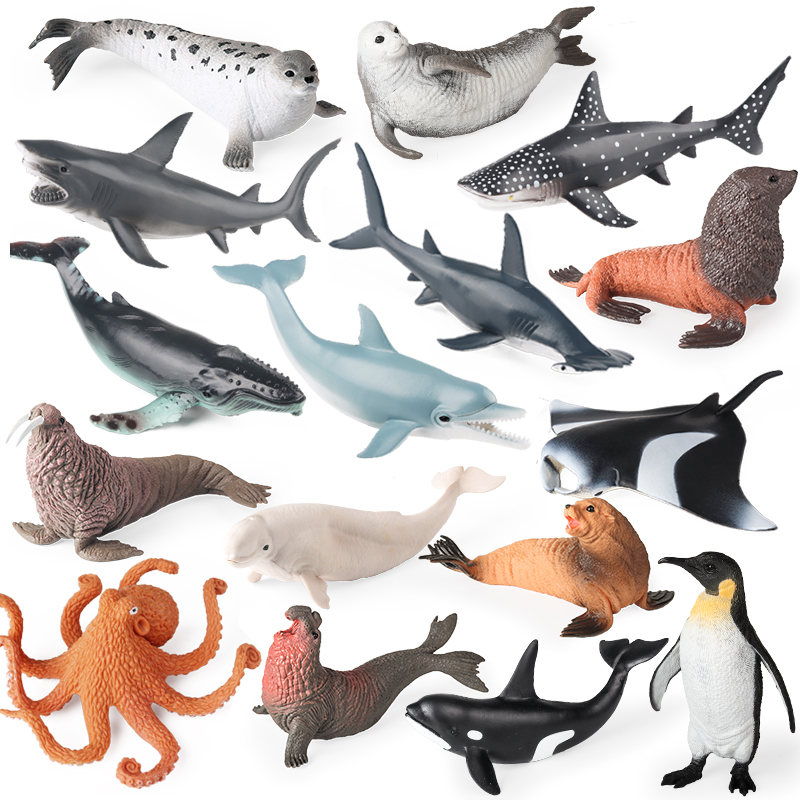 Oenux New Sea Life Seal Sea Li - Aquarium Marine Blue recension och pris