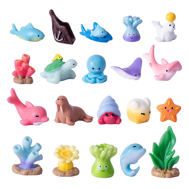 Mini Ocean Marine Set Model Se - Marine Life Aquariums recension och pris