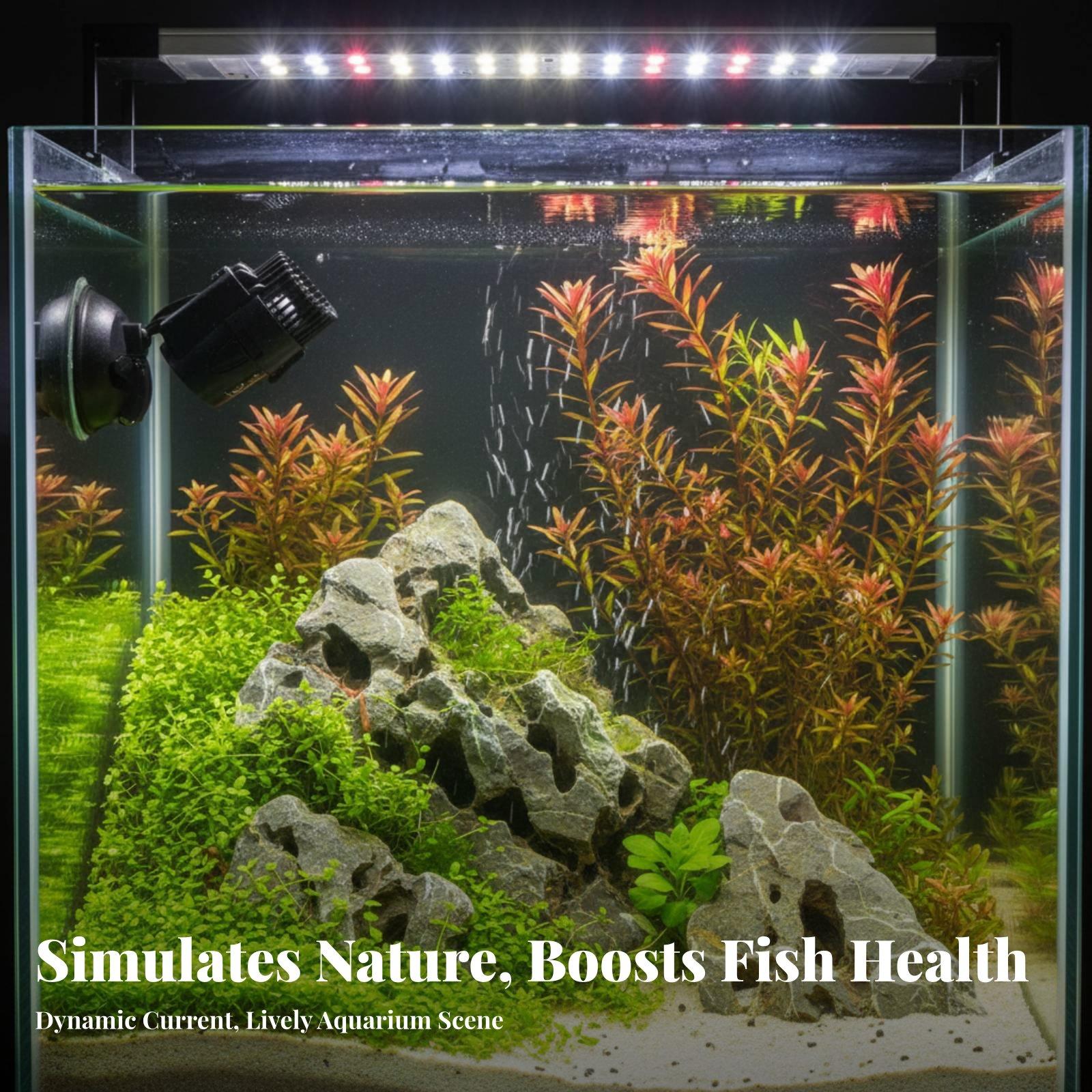 Silent Aquarium Water Pump Wav - Marine Aquarium Wave Maker recension och pris