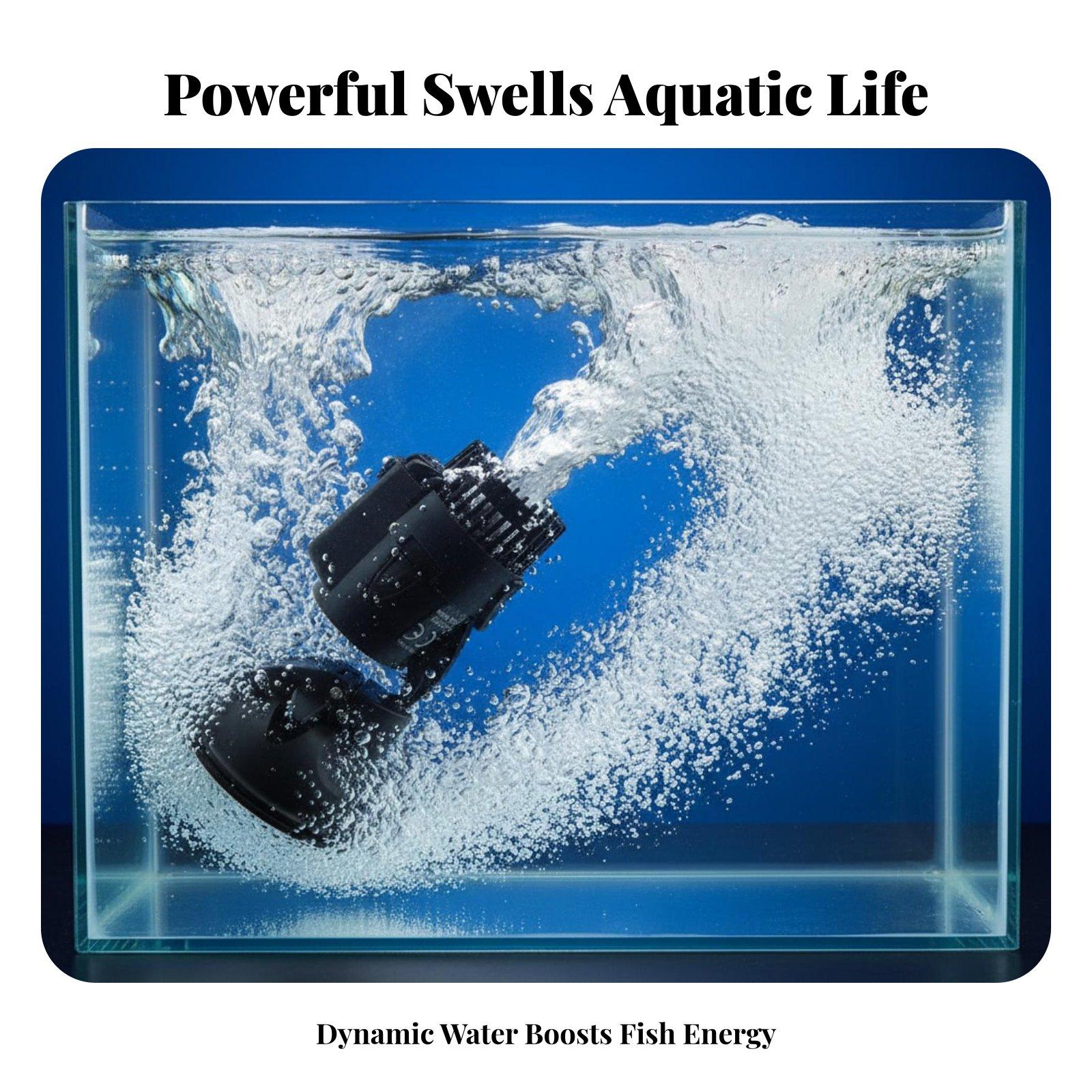 Silent Aquarium Water Pump Wav - Marine Aquarium Wave Maker recension och pris