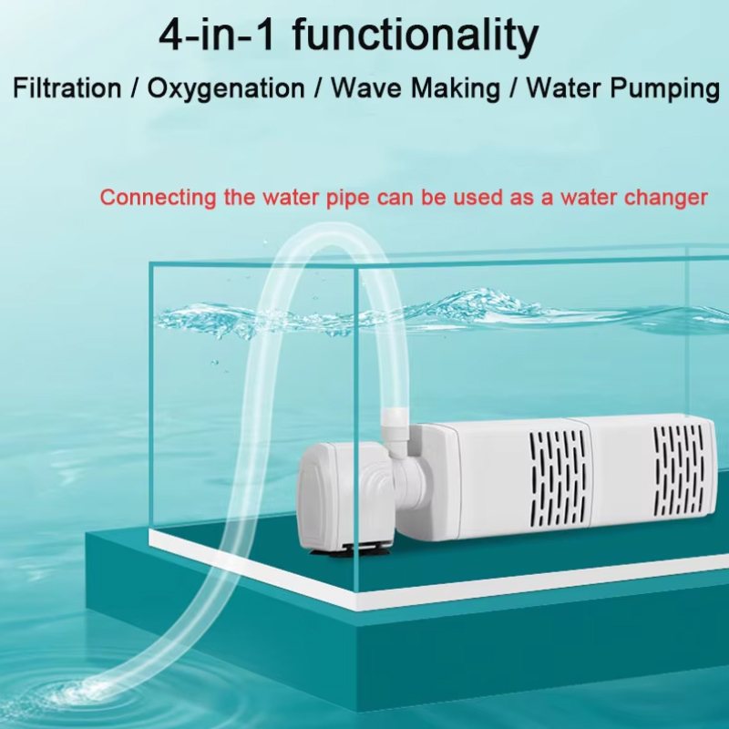 3 in 1 Aquarium Filter Pump Si - Marine Aquarium Wave Maker recension och pris