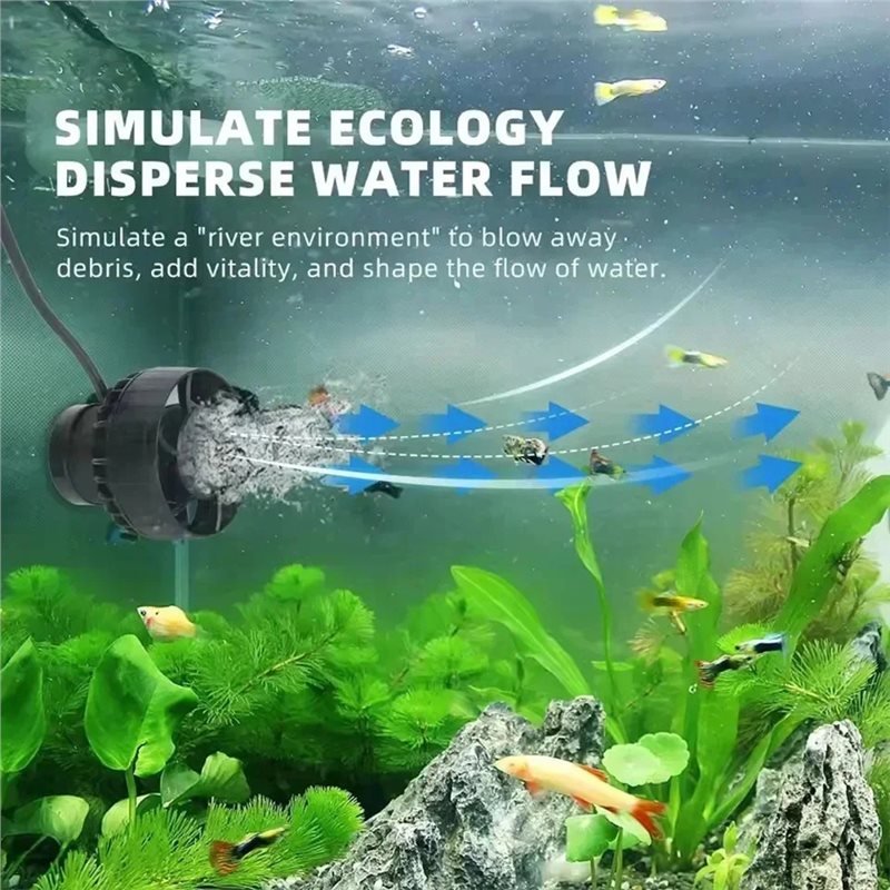 A23P SLW10 Wavemaker Silent Wa - Marine Aquarium Wave Maker recension och pris