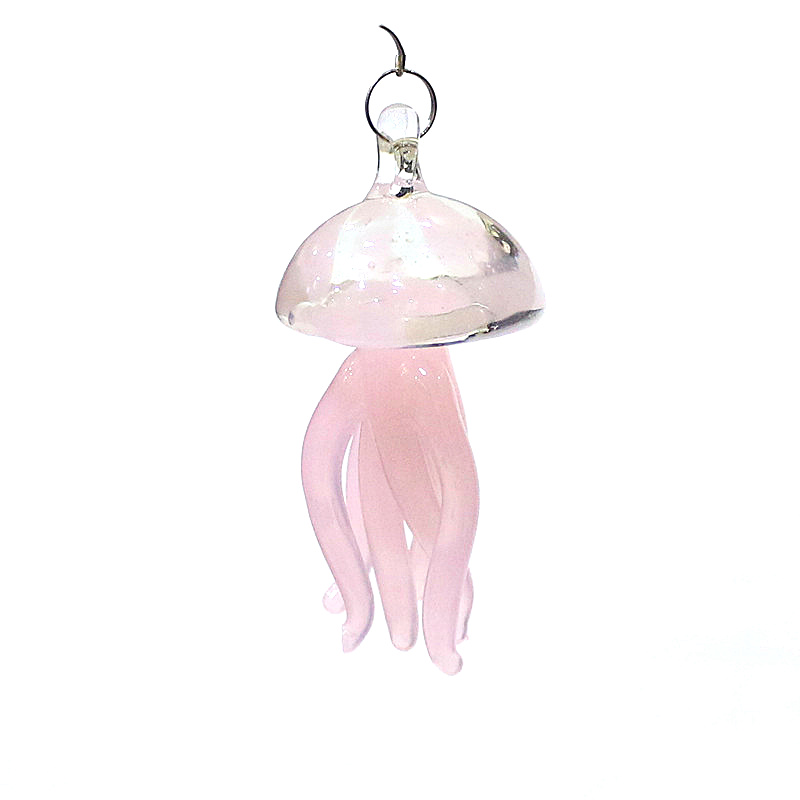 Pink Jellyfish Glass Pendant C - Marine Life Aquariums recension och pris